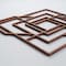 Ekena Millwork Medium Norwood Decorative Fretwork Wood Wall Panels, Walnut, 15 3/8"W x 15 3/8"H x 3/8"T WALW16X16X0375NWDWA - alternate 2